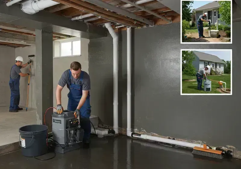 Basement Waterproofing and Flood Prevention process in Bridgeport, WV